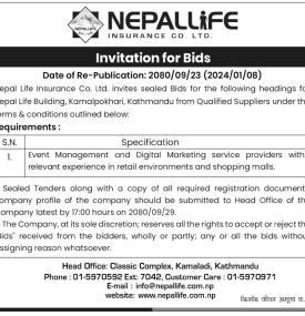 Invitation for Bids