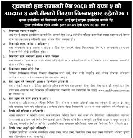 सूचनाको हक सम्बन्धी सूचना