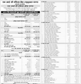 NIC Asia Capital has published NIC Asia Growth Fund Net Assets Value till Poush, 2080