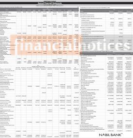 Nabil Bank has published its annual financial statement of the fiscal year 2079/80
