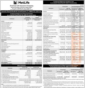 मेट लाईफ इन्स्योरेन्सको खुद नाफा १० करोड १३ लाख १ हजार रुपैयाँ - Q2 Report