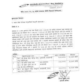 लेखापरिक्षक नियुक्ति सम्बन्धी सूचना