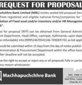 Request for Proposal