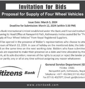 Invitation for Bids