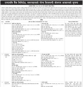 एनएमबि बैंक बबरमहलको गोप्य शिलबन्दी बोलपत्र आव्हानको सूचना