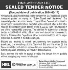 Sealed Bids Notice