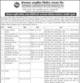 नेशनल लघुवित्तको संचालक निर्वाचन कार्यक्रम सम्बन्धी सूचना