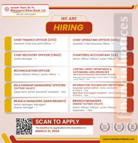 Banking Career Opportunities