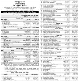  NIMB Ace Capital has published Mega Mutual Fund-1 Net Assets Value till Falgun, 2080