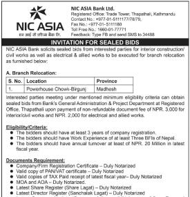 Invitation for Sealed Bids