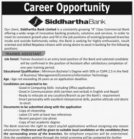 Career Opportunity