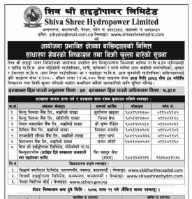 IPO निष्काशनको सूचना 