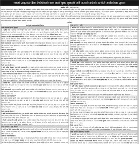 लक्ष्मी सनराइज बैंकको ऋण कर्जा चुक्ता भुक्तान गर्ने गराउने बारे ३५ दिने सूचना -