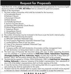Request for Proposal