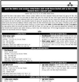 टाँडीको धितोमा रहेको सम्पत्ति लिलाम बिक्रीको लागि शिलबन्दी बोलपत्र आव्हानको सूचना