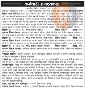 लघुवित्तमा कर्मचारी आवश्यकता