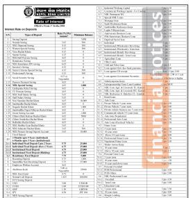 जेष्ठ महिनाका लागि नेपाल बैंकको नयाँ ब्याजदर सार्वजनिक, कुन खताामा कति ?