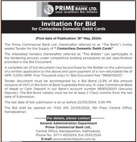 Invitation for Bids