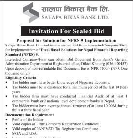Invitation for Sealed Bids -