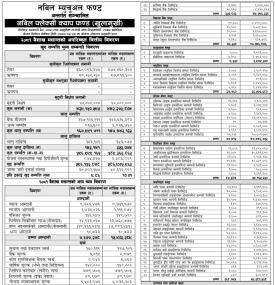 Nabil Investment Banking has published Nabil Flexi Cap Fund Net Assets Value till Baisakh, 2081