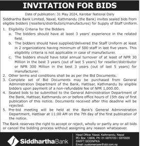 Invitation for Bids