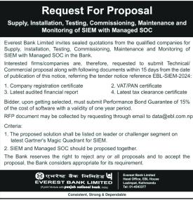 Request for Proposal