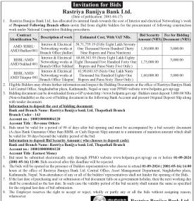 Invitation for Bids