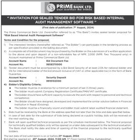 Invitation for Sealed Tender Bid