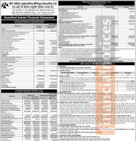 एनआइसी एसिया लघुवित्तको चौथो त्रैमासमा खुद नाफा १२ करोड ७१ लाख रुपैयाँ