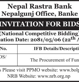 Invitation for Bids