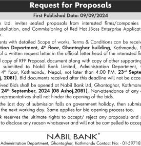 Request for Proposals