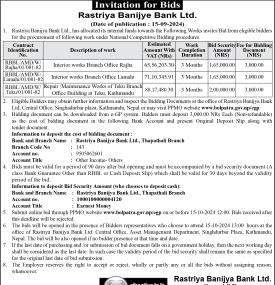 Invitation for Bids