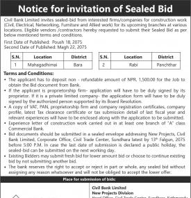Invitation for Sealed Bids