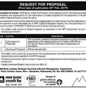 Request for Proposal 