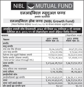 NIMB Ace Capital has published the audited highlights of 