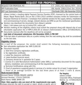 Request for Proposal
