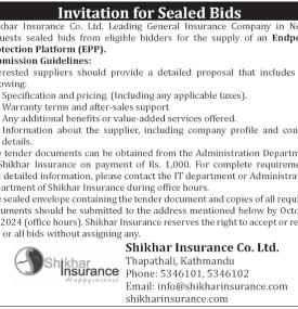 Invitation for Sealed Bids