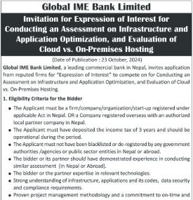 Invitation for Expression of Interest (EOI)