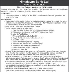 Sealed Bid Notice