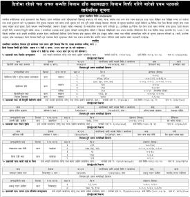 धितोमा रहेको चलअचल लिलाम डाँक बढाबढद्धारा लिलाम बिक्री गर्ने बारेको प्रथम पटकको सूचना