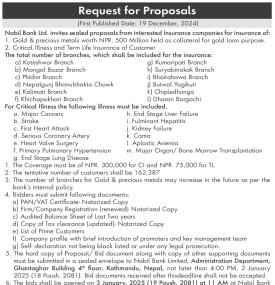 Request for Proposals