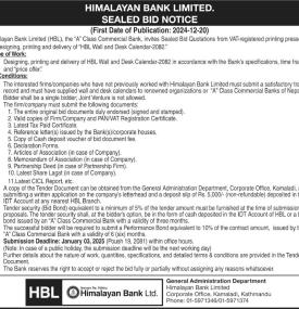 Sealed Bid Notice