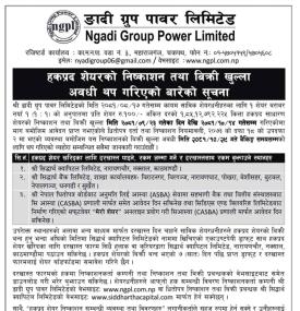 हकप्रद शेयरको निष्काशन तथा बिक्री खुल्ला अवधी थप गरिएकोबारे सूचना -