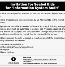 Invitation for Sealed Bid