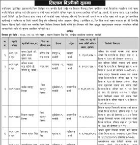 लिलाम बिक्रीको सूचना 