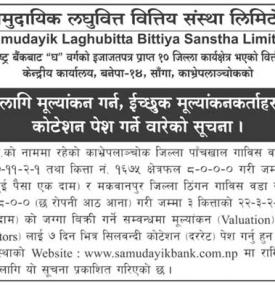 Tender Notice