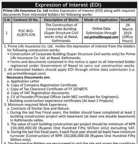 Expression of Interest 