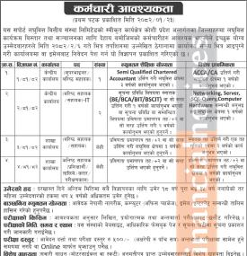 सपोर्ट लघुवित्तमा जागिर खुल्यो - JOB VAVANCY -