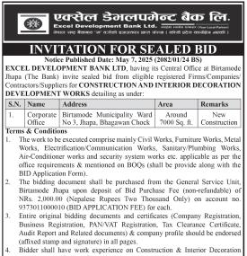 Invitation for Bids