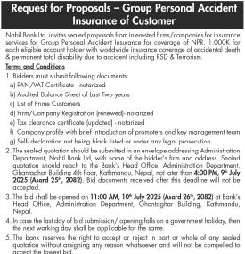 Request for Proposals